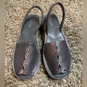 Kenneth Cole metallic sandals, 8.5M, NWOT